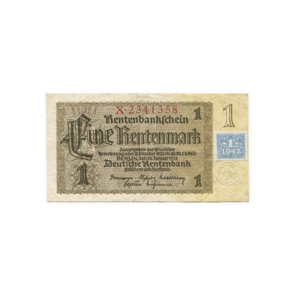 1 Deutsche Mark 1948 (Markenprovisorium)