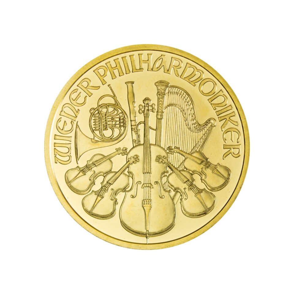 Philharmoniker 1 Unze Gold ATS Prägung