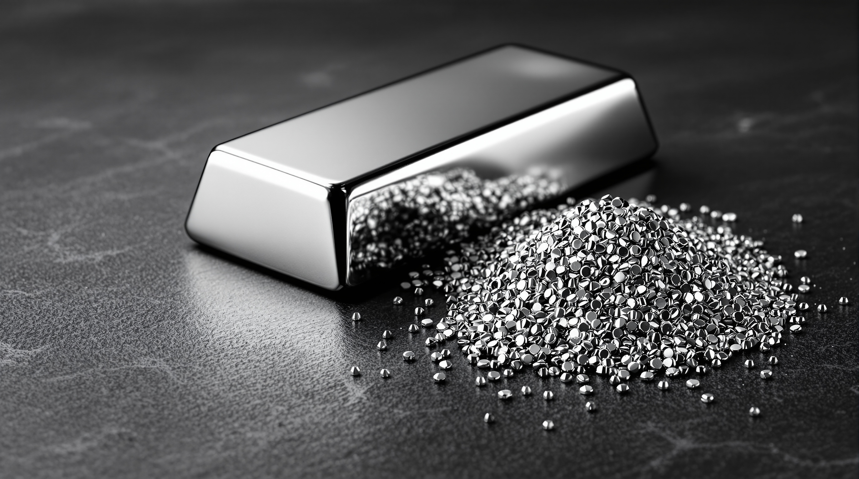Kachel Silber